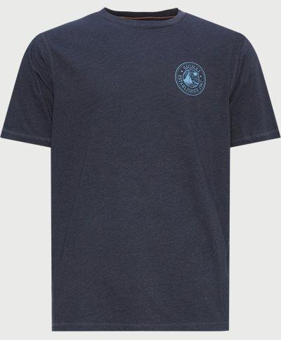 Signal T-shirts YURI Blå
